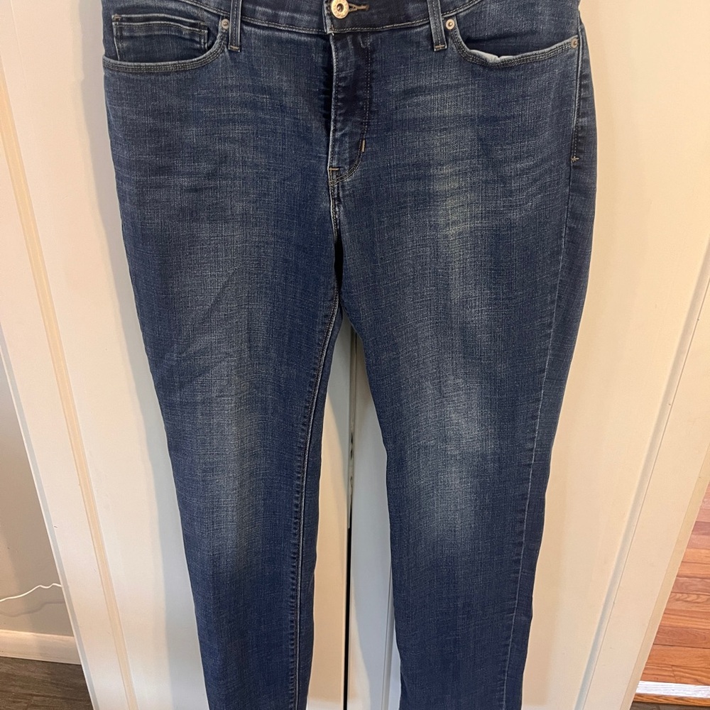 Levi's Dark Blue Straight Leg Women's Jeans